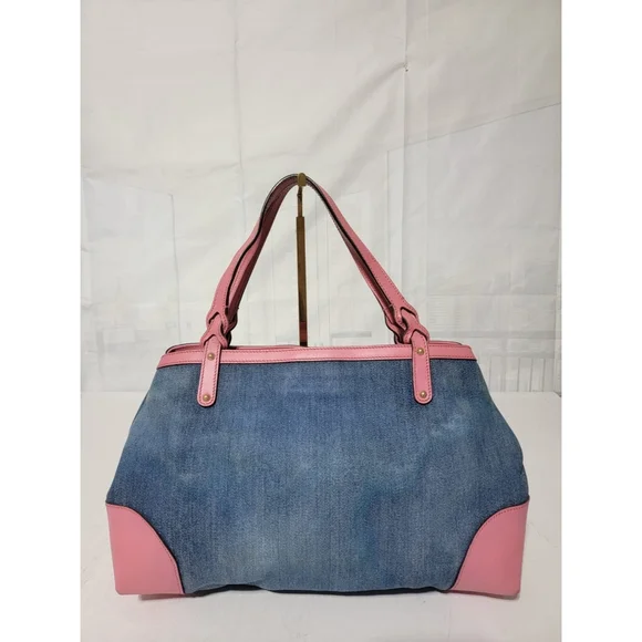 Authentic Gucci Craft Denim Tote Bag